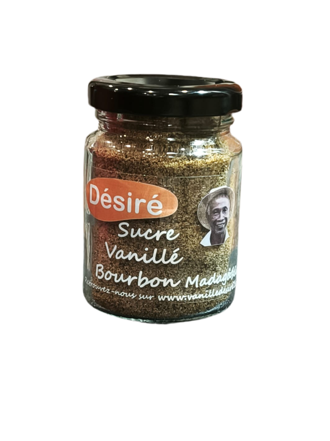 Sucre vanillé Bourbon de Madagascar en poudre (60g)