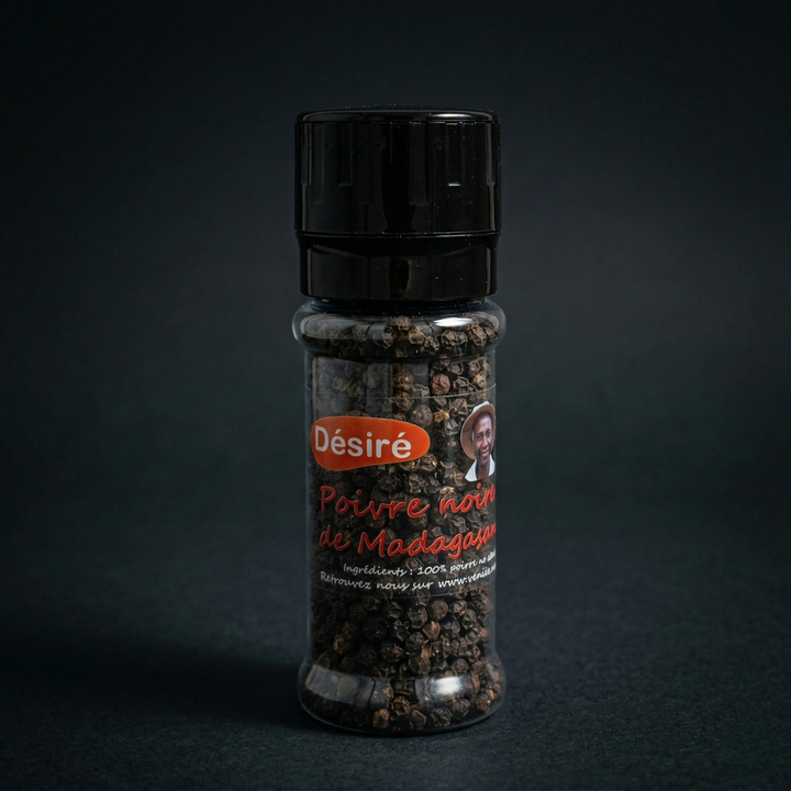 Poivre noir moulin 50g