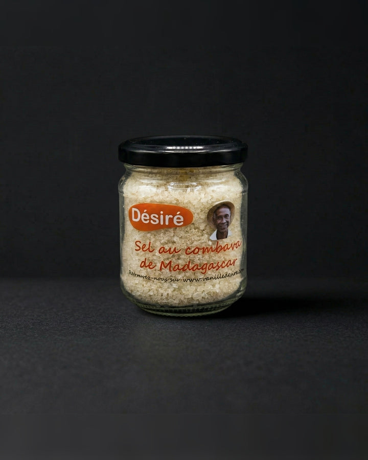 Sel de Camargue parfumé au Combava de Madagascar