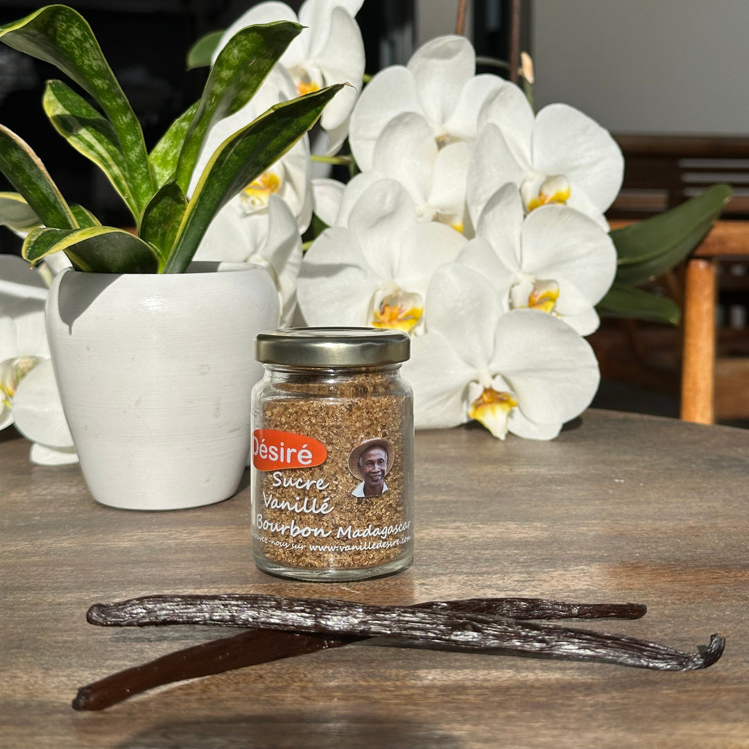 Sucre vanillé Bourbon de Madagascar en poudre (60g)