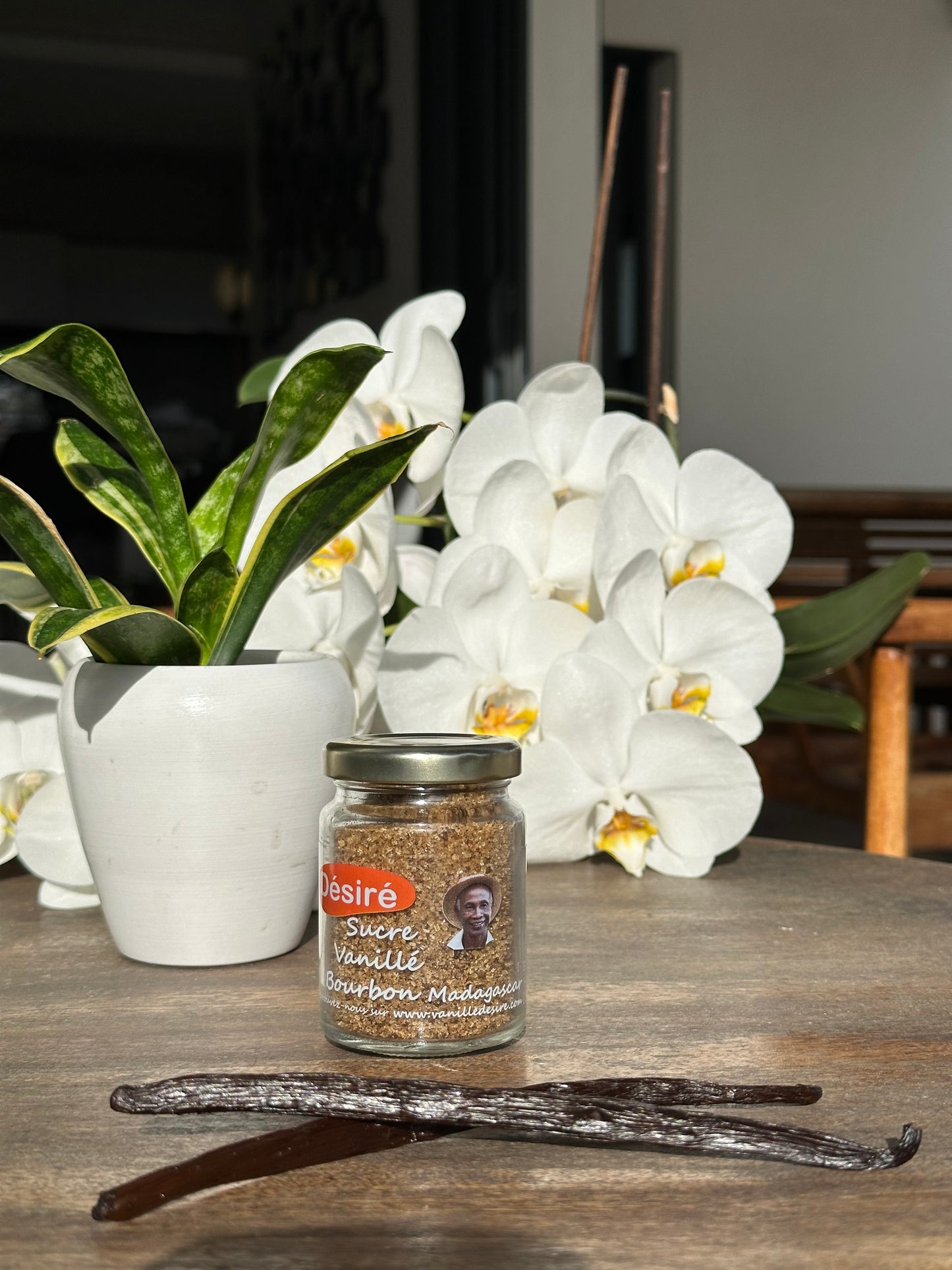Sucre vanillé Bourbon de Madagascar en poudre (60g)
