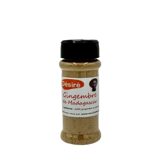 Gingembre de Madagascar (pot à épices 40g)