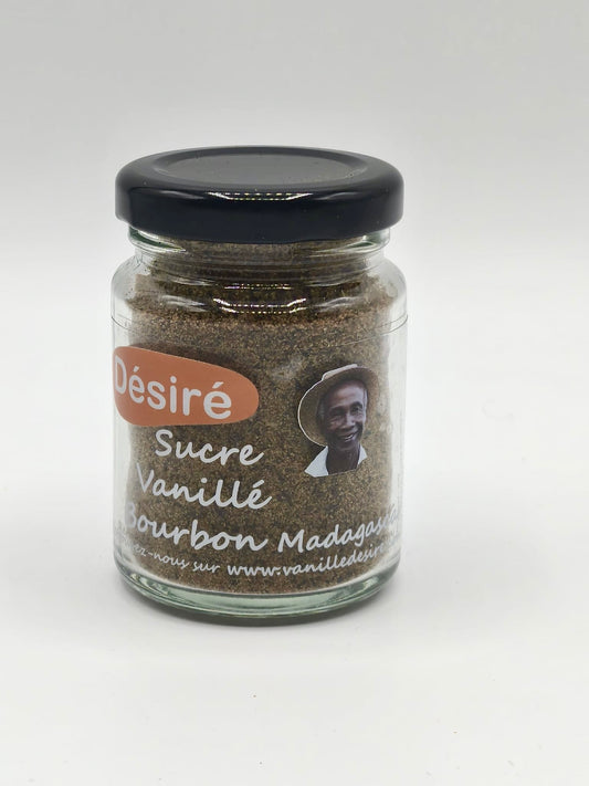 Sucre vanillé Bourbon de Madagascar en poudre (60g)