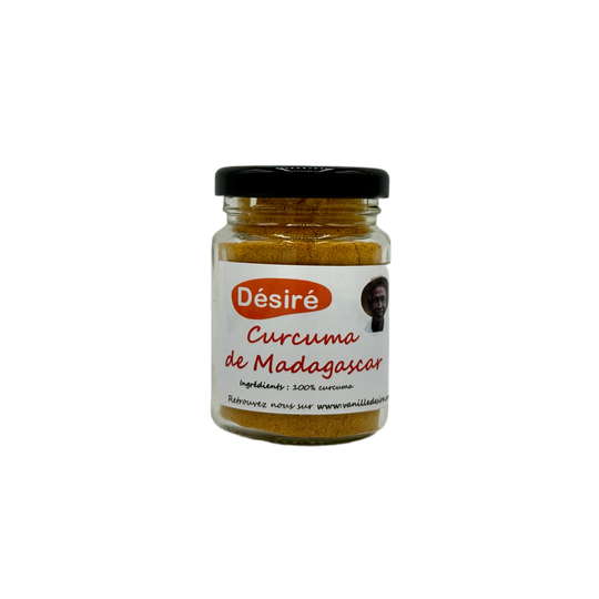Turmeric from Madagascar (refillable glass jar 40g)