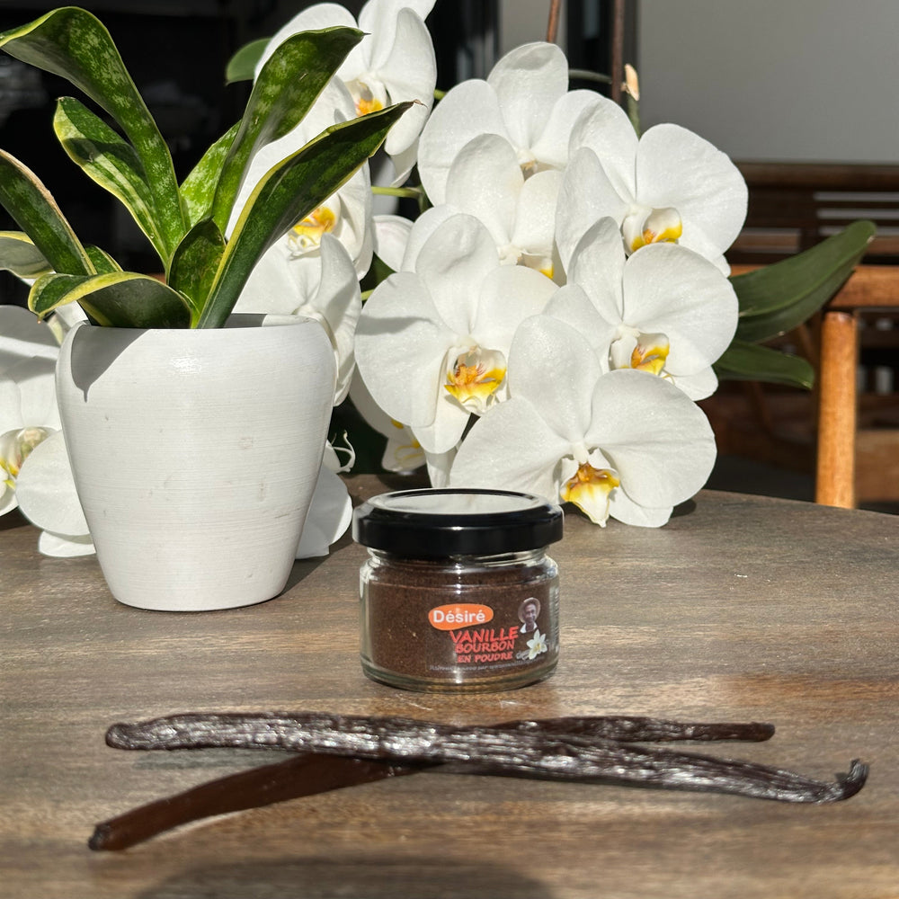 Vanille Bourbon de Madagascar en poudre (20g)