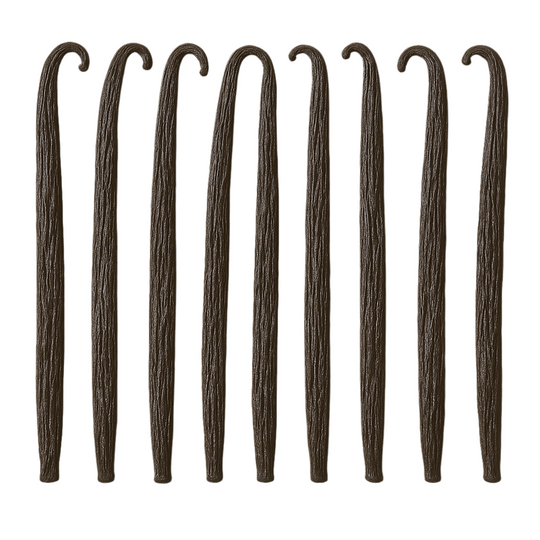 Bourbon Vanilla from Madagascar – choice of sizes S/M/L/XL (10 pods) 