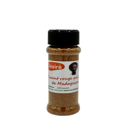 Piment rouge Pili-Pili de Madagascar (pot à épices 40g)