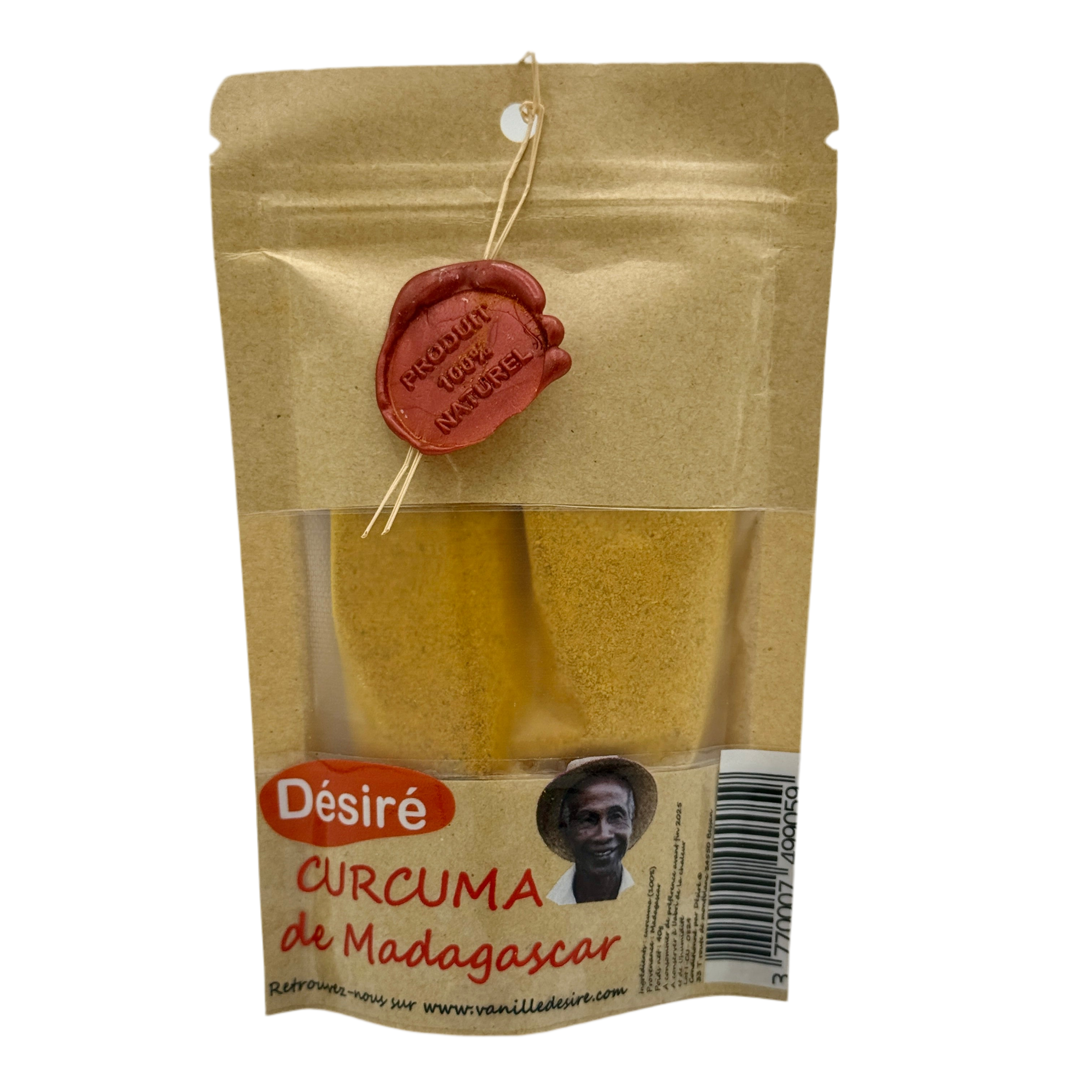 Curcuma Madagascar sachet - Vanille Desire