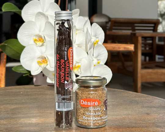 Sucre vanillé Bourbon de Madagascar en poudre (60g)