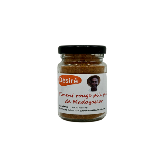 Piment de Madagascar Pili pili (pot en verre 40g)