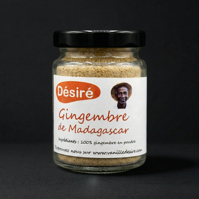 Madagascar Ground Ginger (40g glass jar)