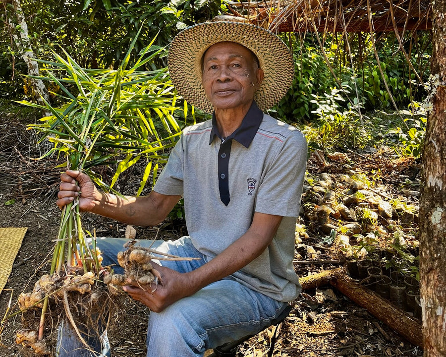 Désiré au jardin