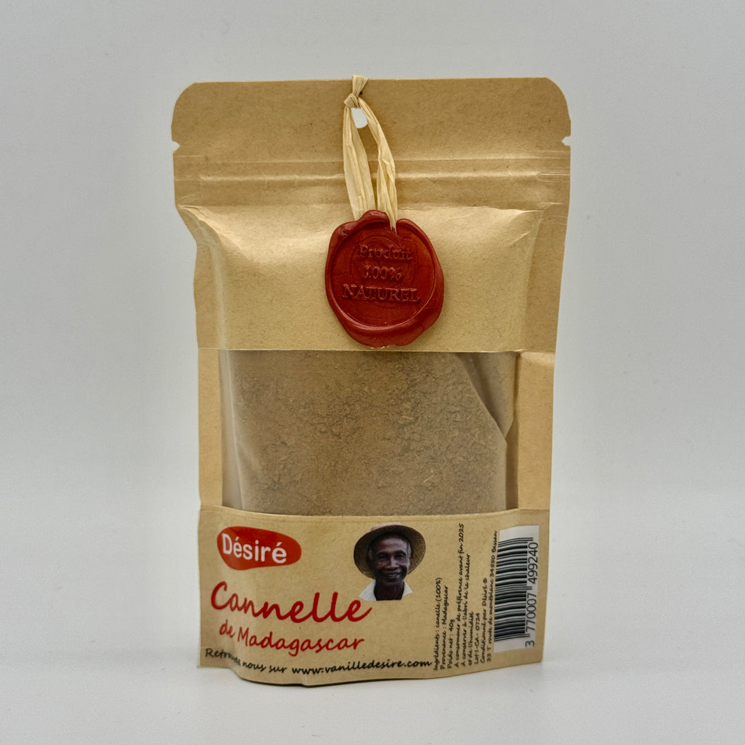 Cannelle de Madagascar en poudre (sachet 40g)