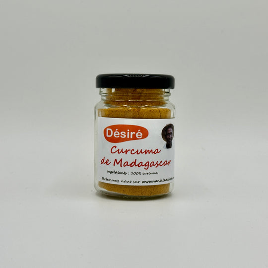 Turmeric from Madagascar (refillable glass jar 40g)