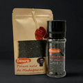 Poivre noir de Madagascar (sachet 50g + moulin 50g)