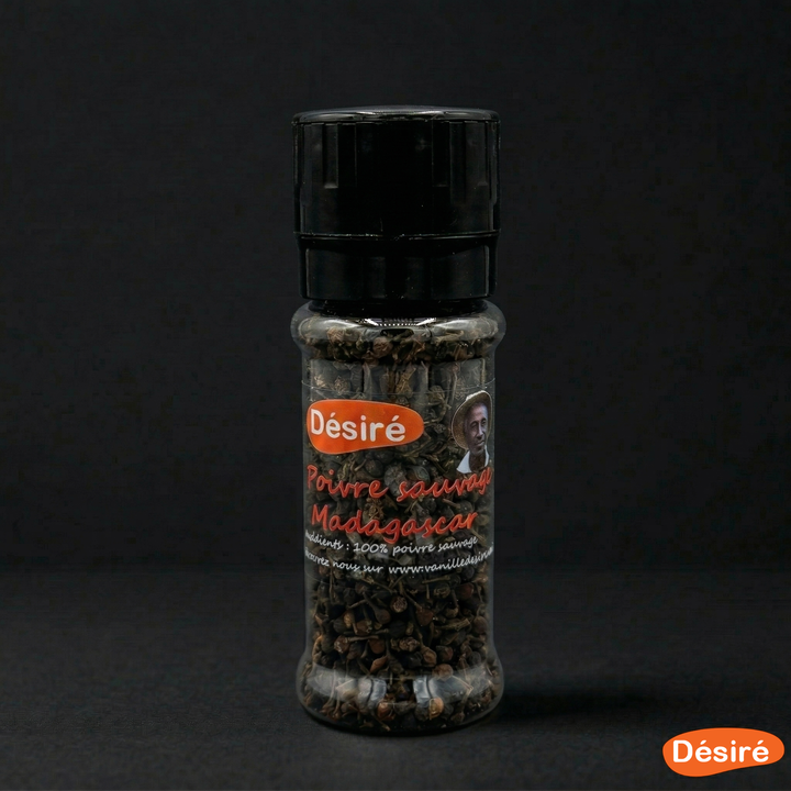 Poivre sauvage de Madagascar (moulin 50g)