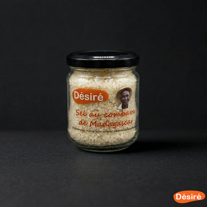 Sel de Camargue parfumé au Combava de Madagascar