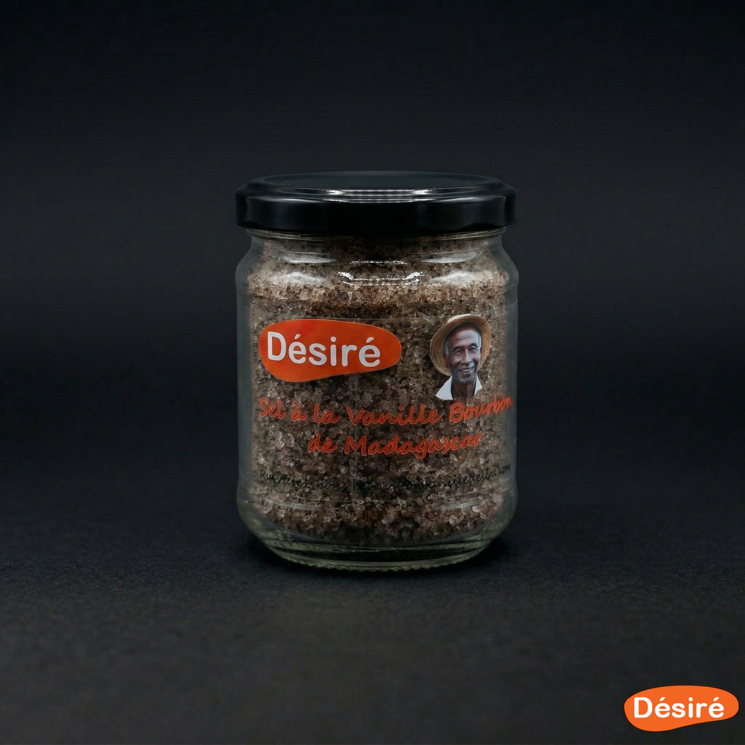 Camargue Salt with Bourbon Vanilla from Madagascar