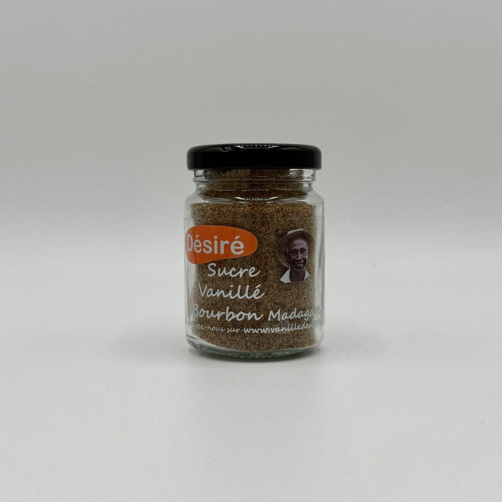 Gousses de vanille Bourbon de Madagascar et sucre de canne fin