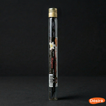 Vanille Bourbon de Madagascar 3 gousses (tube en verre)