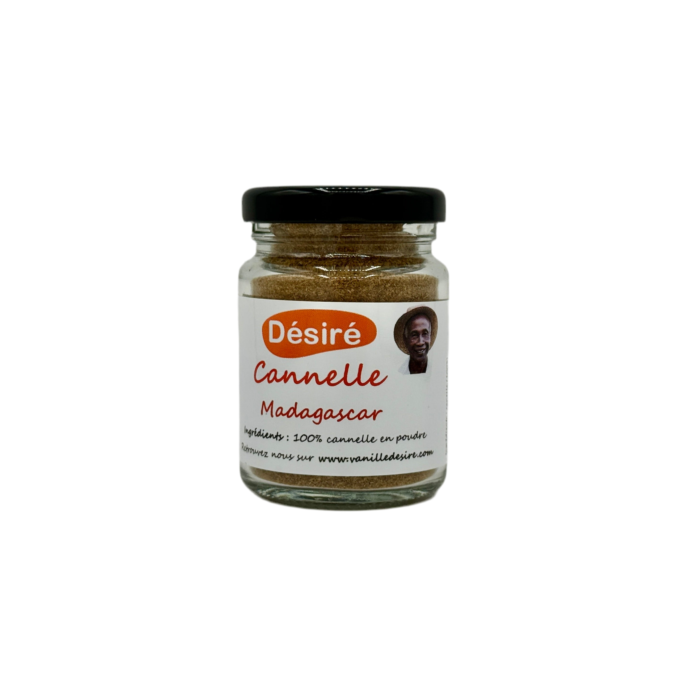 cannelle madagascar pot en verre 40g - vanille desire