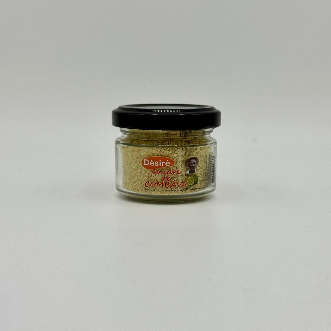 Combava sauvage en poudre (20g) fond blanc - vanilledesire