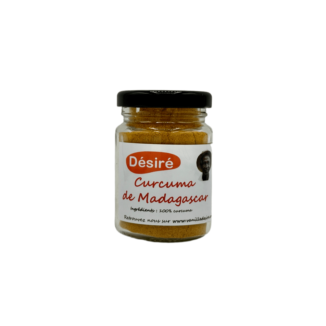 Curcuma de Madagascar (pot en verre rechargeable 40g) - vanilledesire
