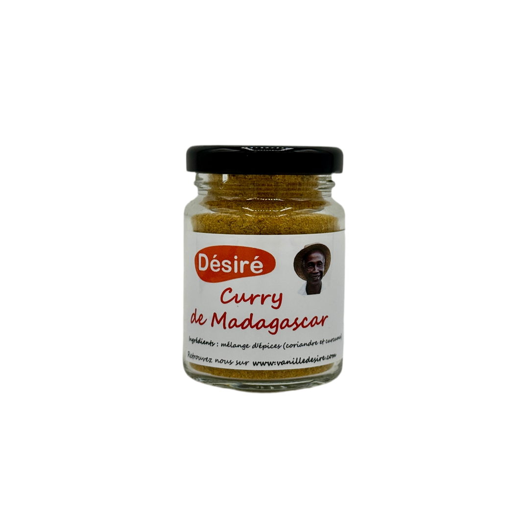 curry madagascar pot en verre 40g - vanilledesire