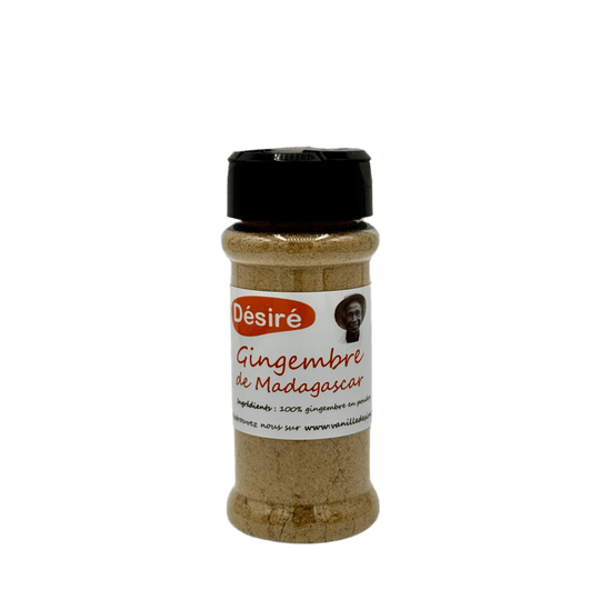 Gingembre de Madagascar (pot à épices 40g) - vanilledesire