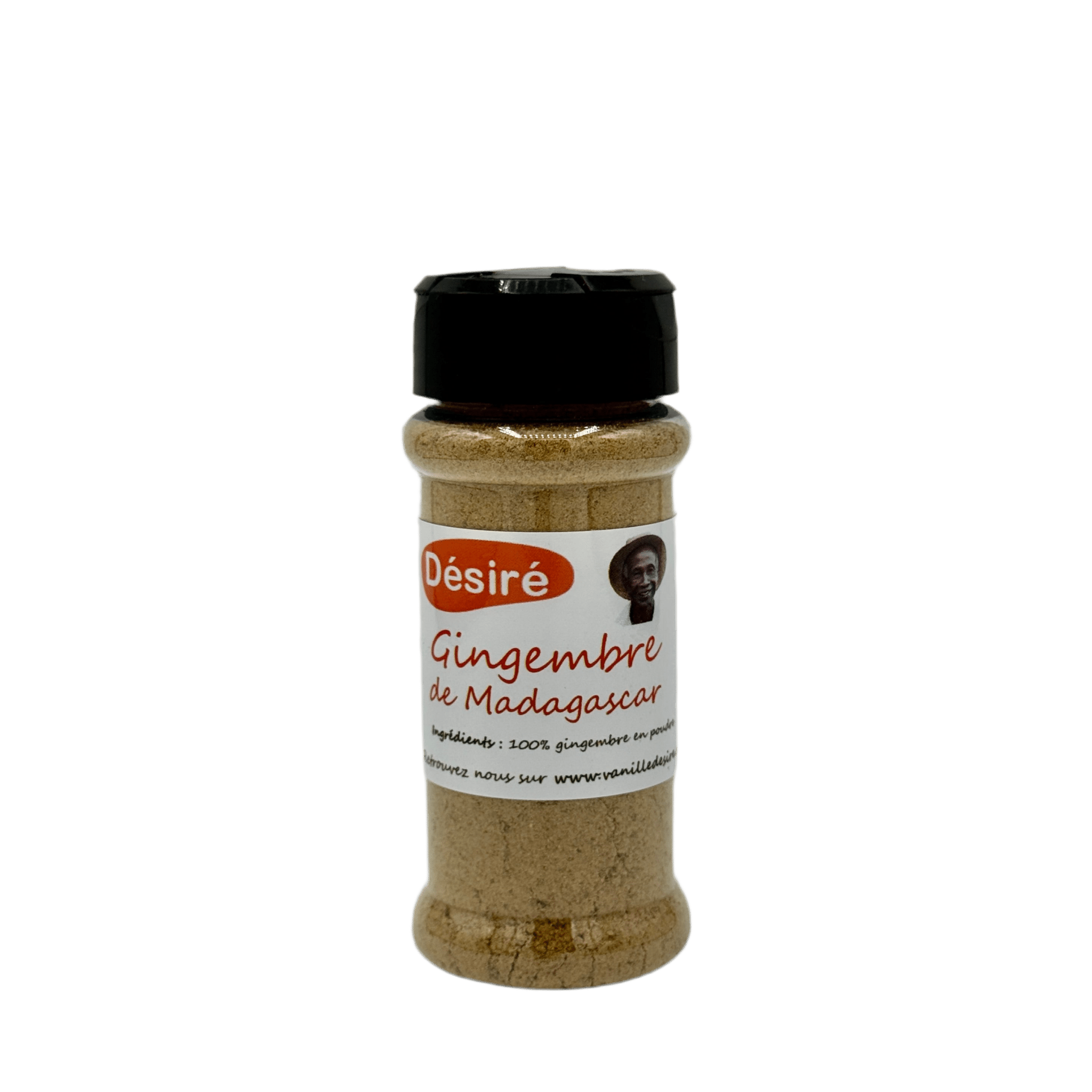 Gingembre de Madagascar (pot à épices 40g) - vanilledesire