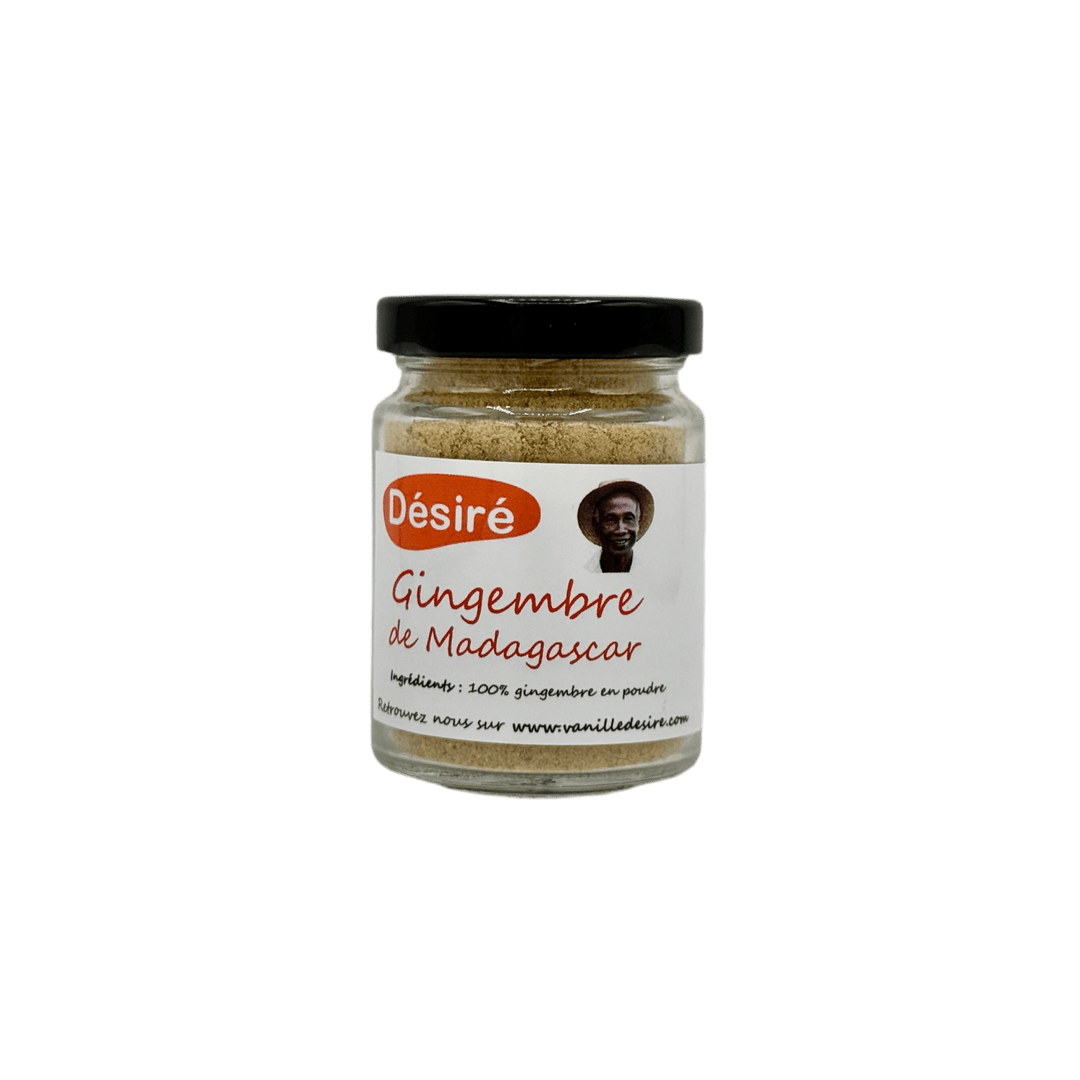 Gingembre en poudre (pot en verre 40g) - vanilledesire