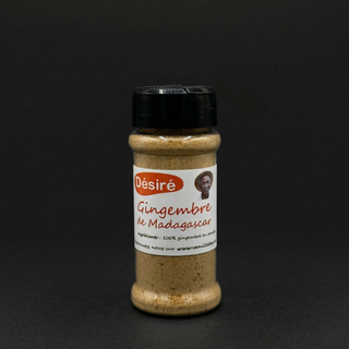 Gingembre de Madagascar en poudre (pot à épices 40g)