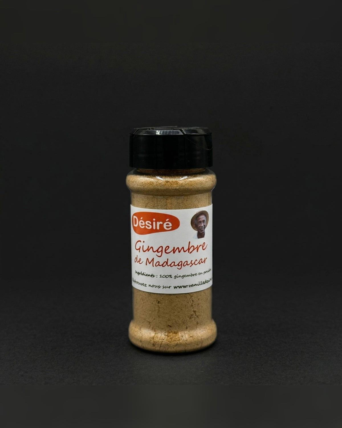Gingembre de Madagascar en poudre (pot à épices 40g)