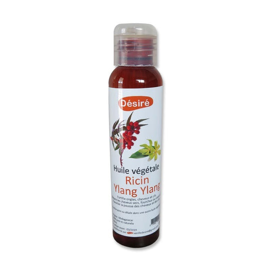 Huile Ricin – Ylang Ylang  (flacon 100 mL)
