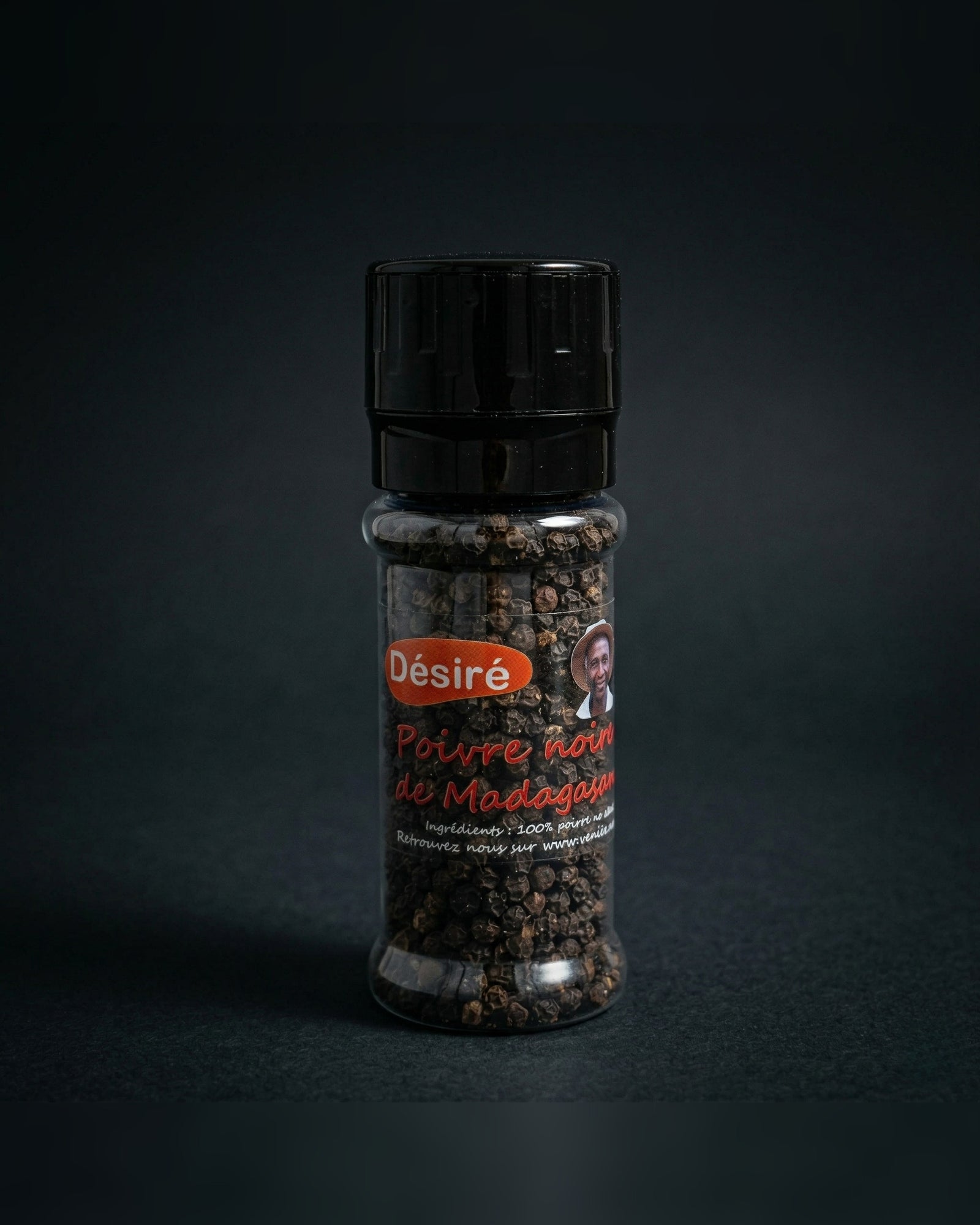 Poivre noir de Madagascar (moulin 50g)