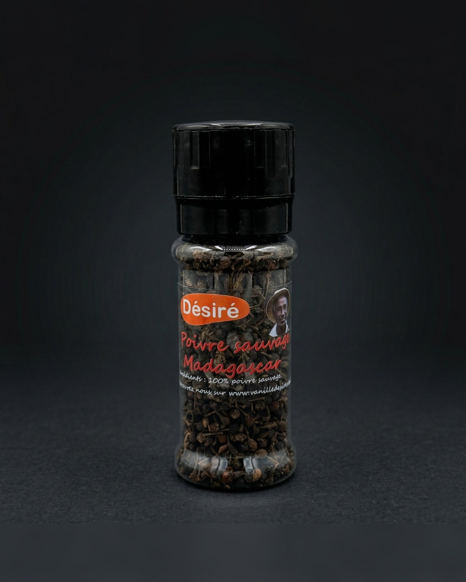 Poivre sauvage de Madagascar (moulin 50g)