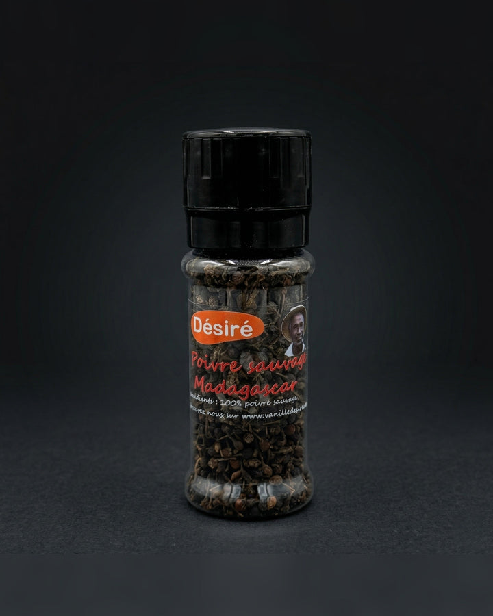 Poivre sauvage de Madagascar (moulin 50g)