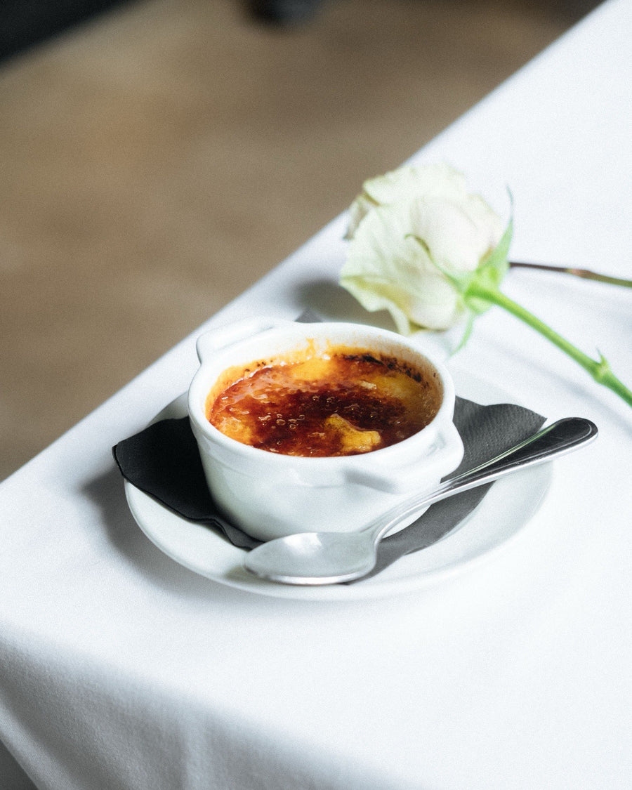 Crème brûlée vanille Bourbon de Madagascar