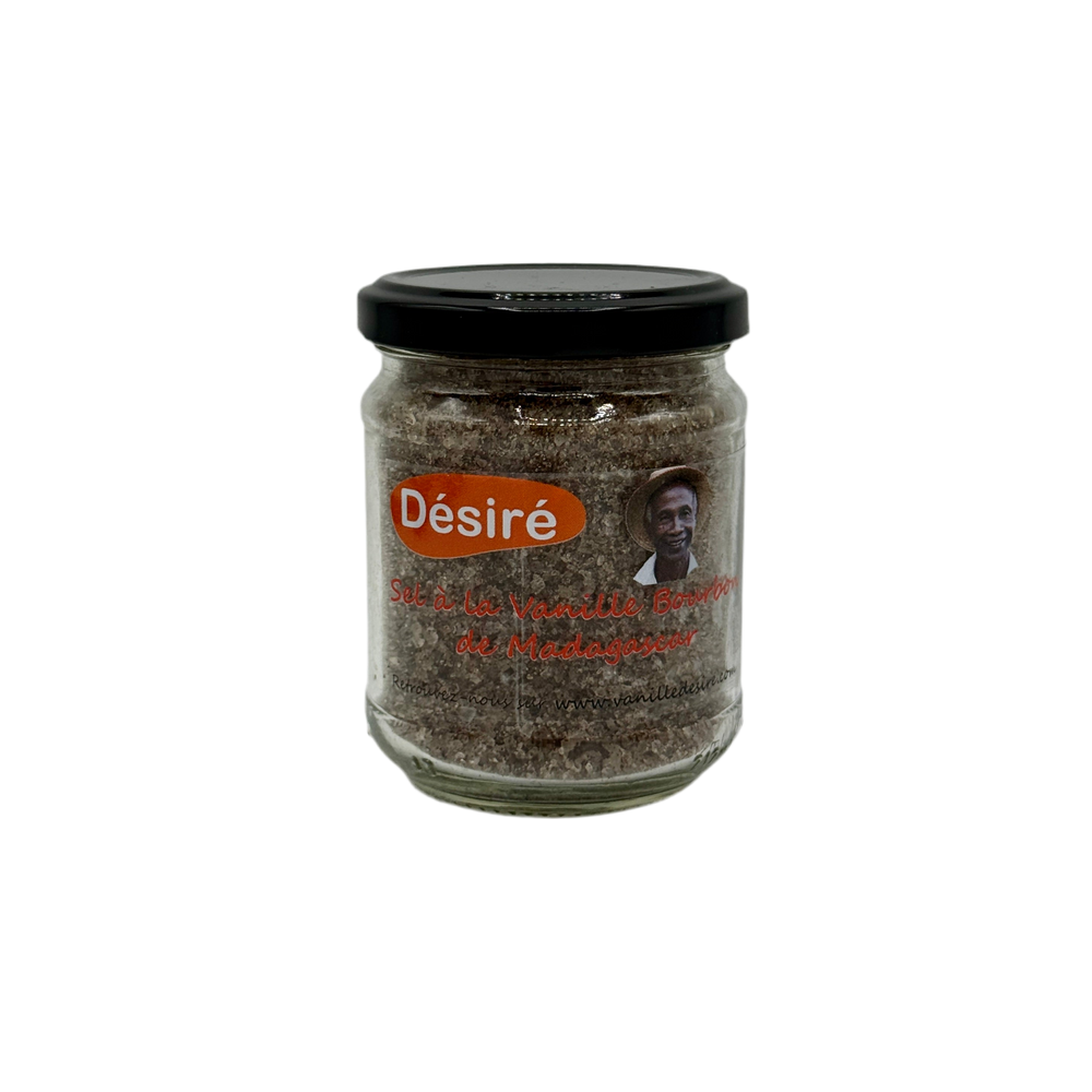 Sel de Camargue à la Vanille Bourbon de Madagascar - Vanille Désiré (1/2)