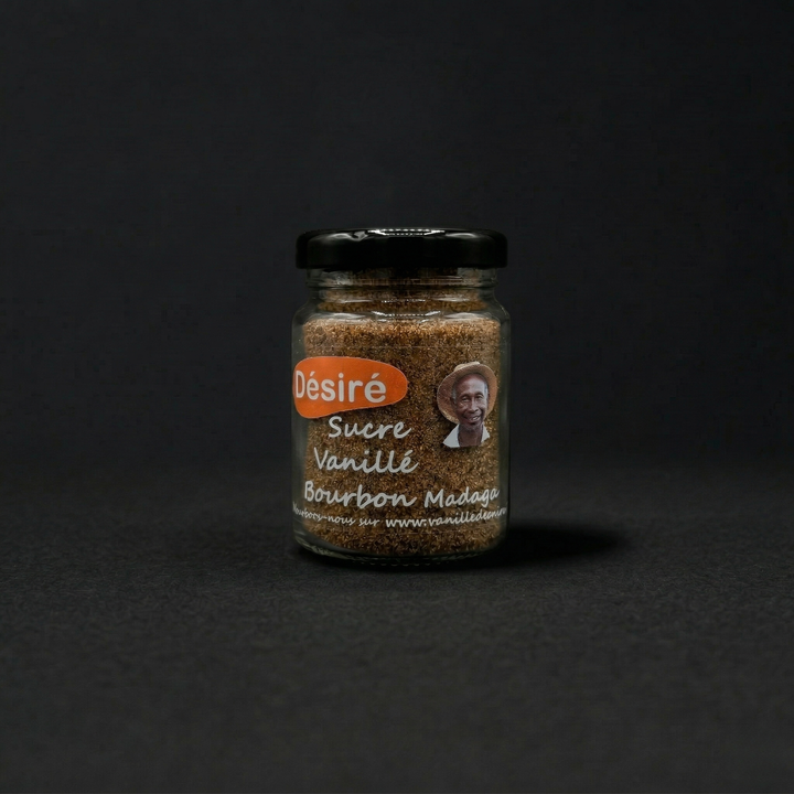Sucre vanillé Bourbon de Madagascar en poudre (60g)