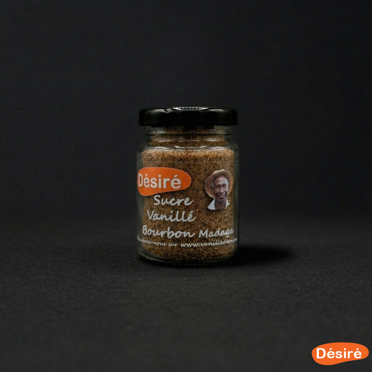 Sucre vanillé Bourbon de Madagascar en poudre (60g)